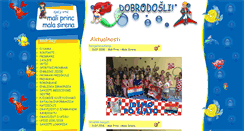 Desktop Screenshot of maliprinc.hr